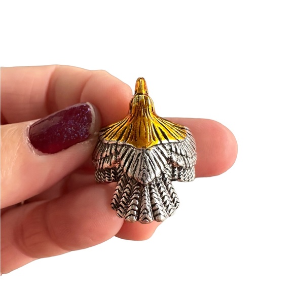 Eagle Design Wrap Ring - Picture 3 of 7